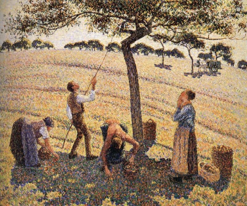 Camille Pissarro Apple picking China oil painting art